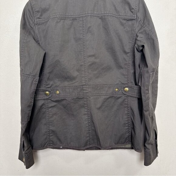 J.crew Womens Small Relaxed Boyfriend Field Jacket In Army Green Color - Picture 15 of 16